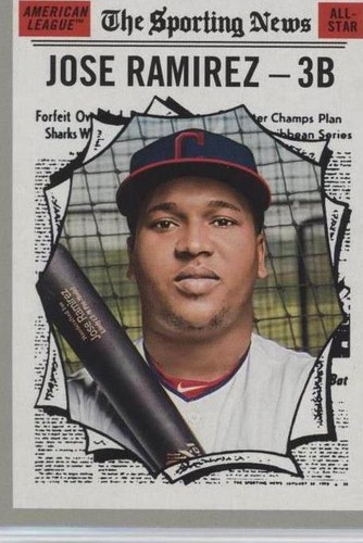2019 Topps Heritage - Jose Ramirez #355