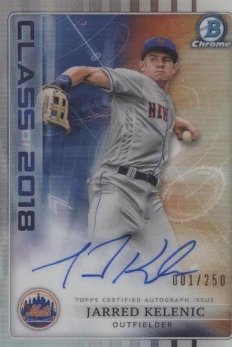 2018 Bowman Draft - Jarred Kelenic #C18A-JK