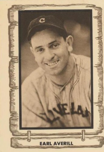 1980 Cramer Baseball Legends Series 1 - Earl Averill #4