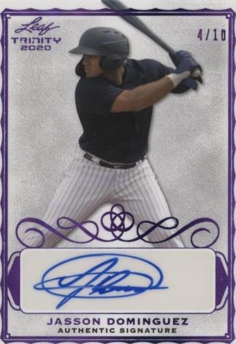 2020 Leaf Trinity - Jasson Dominguez #A-JD1