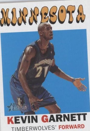 2000-01 Topps Heritage - Kevin Garnett #17