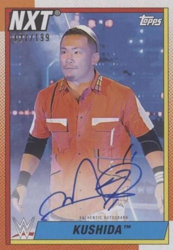 2021 Topps Heritage WWE - Kushida #A-KU