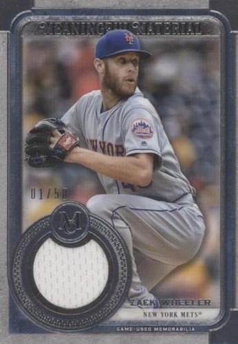 2019 Topps Museum Collection - Zack Wheeler #MMR-ZW