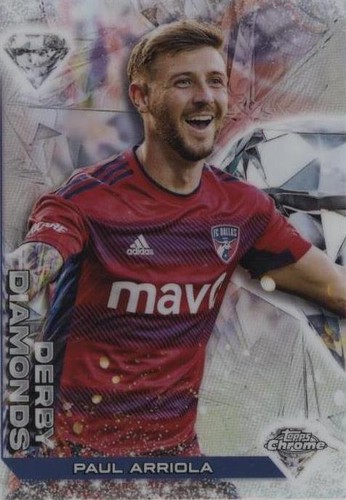 2023 Topps Chrome MLS Paul Arriola #DD-12