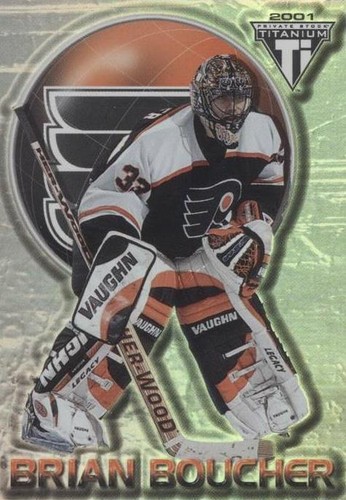 2000-01 Pacific Private Stock Titanium - Brian Boucher #68
