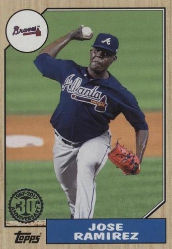 2017 Topps Update Series - Jose Ramirez #US87-33