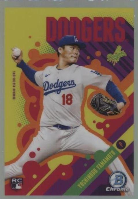 ベースボールコレクション ！ 2024 Bowman Chrome - Yoshinobu Yamamoto #BA-17 for sale | eBay