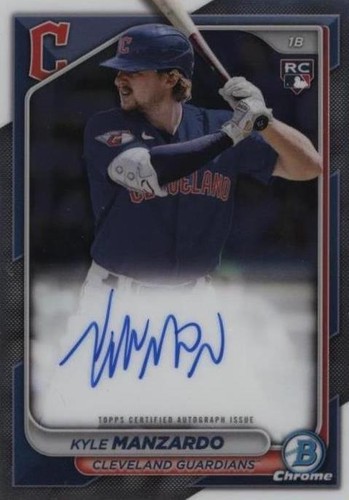 2024 Bowman Chrome - Kyle Manzardo #CRA-KM