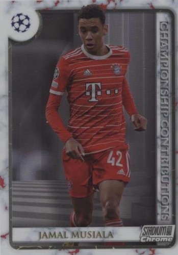 ジャマル ムシアラ Topps Stadium Club RC PSA 10 PSA 10 Jamal Musiala RC 2020 2021 UCL Topps Now Card #45