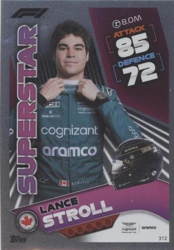 2022 Topps F1 Turbo Attax - Lance Stroll #312