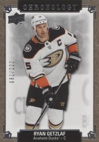 2019-20 Upper Deck Chronology - Ryan Getzlaf #172