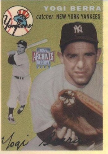 2002 Topps Archives Reserve - Yogi Berra #53