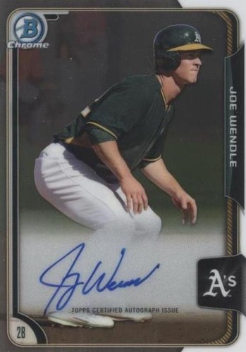 2015 Bowman Chrome - Joey Wendle #BCAP-JW