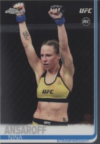2019 Topps Chrome UFC - Nina Ansaroff #97