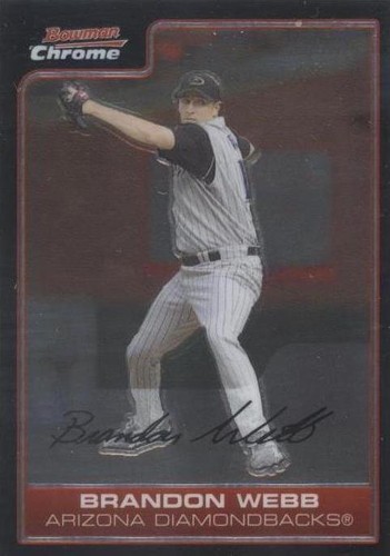 2006 Bowman Chrome - Brandon Webb #23