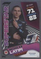 2022 Topps F1 Turbo Attax - Nicholas Latifi #313