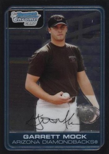 2006 Bowman Chrome - Garrett Mock #BC119