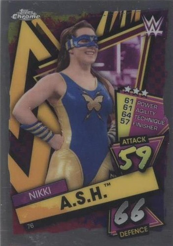 2021 Topps Chrome WWE Slam Attax - Nikki A.S.H. #76