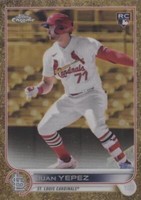 2022 Topps Gilded Collection - Juan Yepez #41
