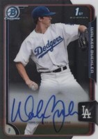 2015 Bowman Draft - Walker Buehler #BCA-WB