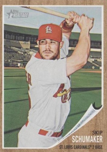 2011 Topps Heritage - Skip Schumaker #118