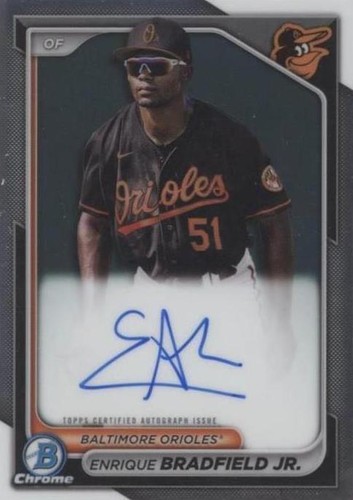 2024 Bowman - Enrique Bradfield #CPA-EBR