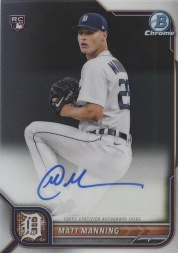 2022 Bowman - Matt Manning #CRA-MM