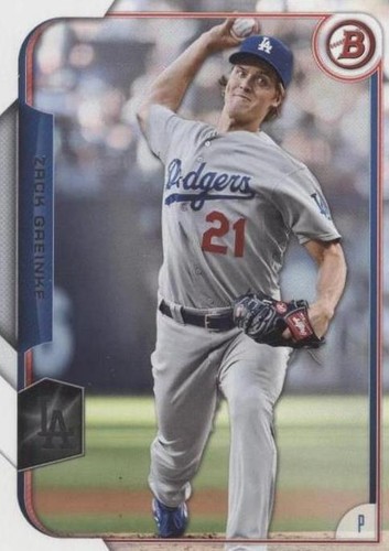 2015 Bowman - Zack Greinke #15