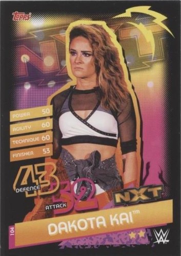 2020 Topps WWE Slam Attax Reloaded - Dakota Kai #104