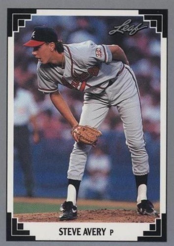 1991 Leaf - Steve Avery #510