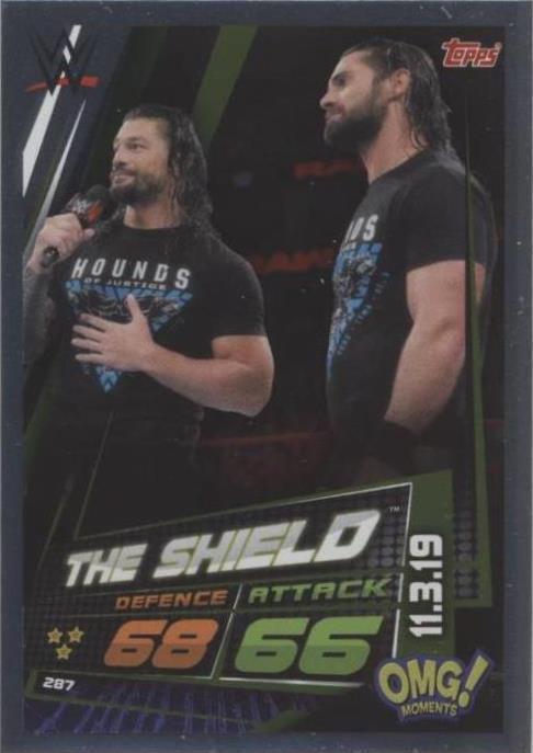 2019 Topps WWE Slam Attax Universe - The Shield #287