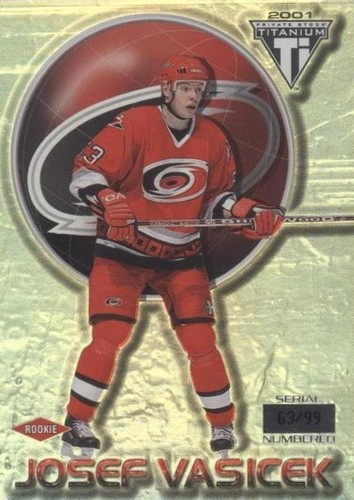 2000-01 Pacific Private Stock Titanium - Josef Vasicek #109