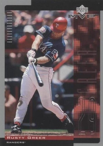 2001 Upper Deck MVP - Rusty Greer #83