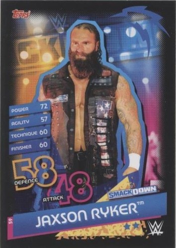 2020 Topps WWE Slam Attax Reloaded - Jaxson Ryker #59