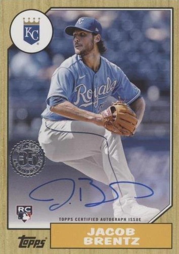 2022 Topps Update Series - Jake Brentz #87BA-JB