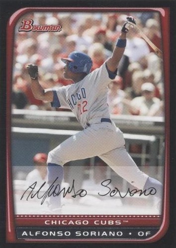 2008 Bowman - Alfonso Soriano #75