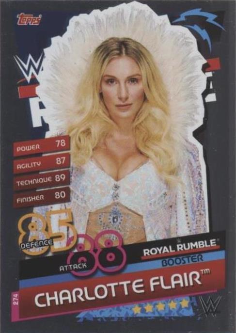 2020 Topps WWE Slam Attax Reloaded - Charlotte #274 for sale