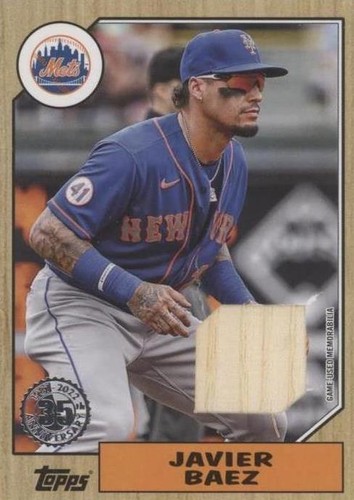 2022 Topps Series 1 - Javier Báez #87R-JB