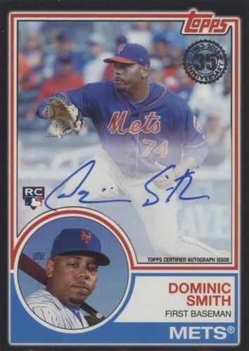 2018 Topps - Dominic Smith #83A-DSI