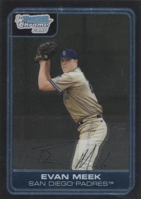 2006 Bowman Chrome - Evan Meek #BC178