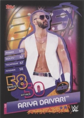 2020 Topps WWE Slam Attax Reloaded - Ariya Daivari #163