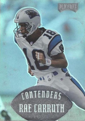 1997 Playoff Contenders Rae Carruth #27