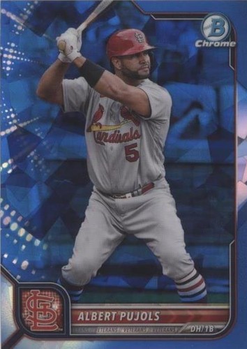2022 Bowman Chrome Sapphire Edition - Albert Pujols #28