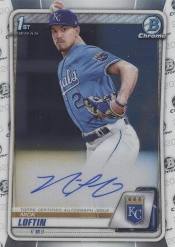 2020 Bowman Draft - Nick Loftin #CDA-NL