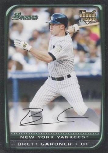 2008 Bowman Draft Picks & Prospects - Brett Gardner #BDP18