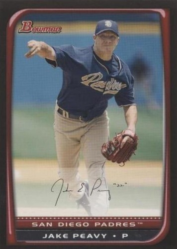 2008 Bowman - Jake Peavy #175