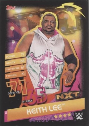 2020 Topps WWE Slam Attax Reloaded - Keith Lee #118