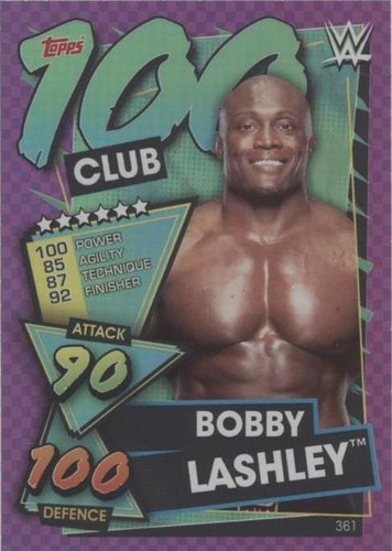 2021 Topps WWE Slam Attax - Bobby Lashley #361