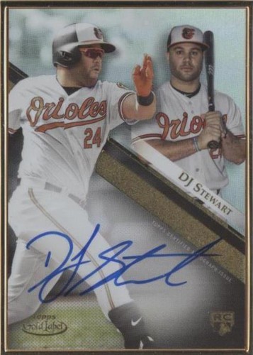 2019 Topps Gold Label - DJ Stewart #GLA-DST