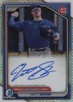 2024 Bowman Chrome - Matt Shaw #BMA-MS